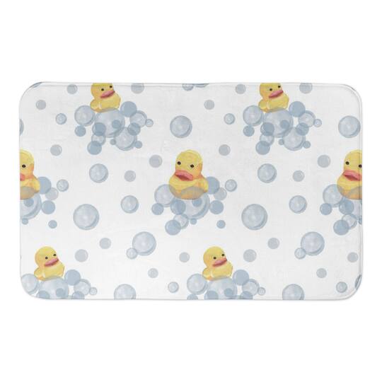 Rubber Duckies Bath Mat